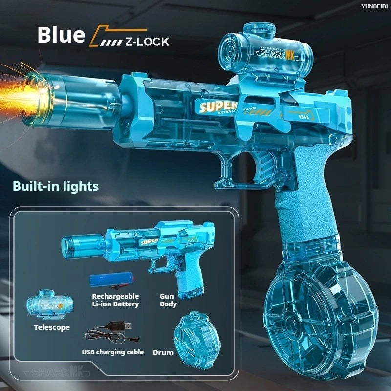 Electric LED Water Blaster with Large Capacity Tank