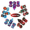Multicolor Polyhedral Dice Set for RPG and Board Games
