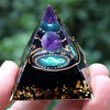Zodiac Resin Pyramid Decoration with Crystal Ball