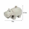 A light gray plastic zoo animal building block shaped like a horse or donkey.