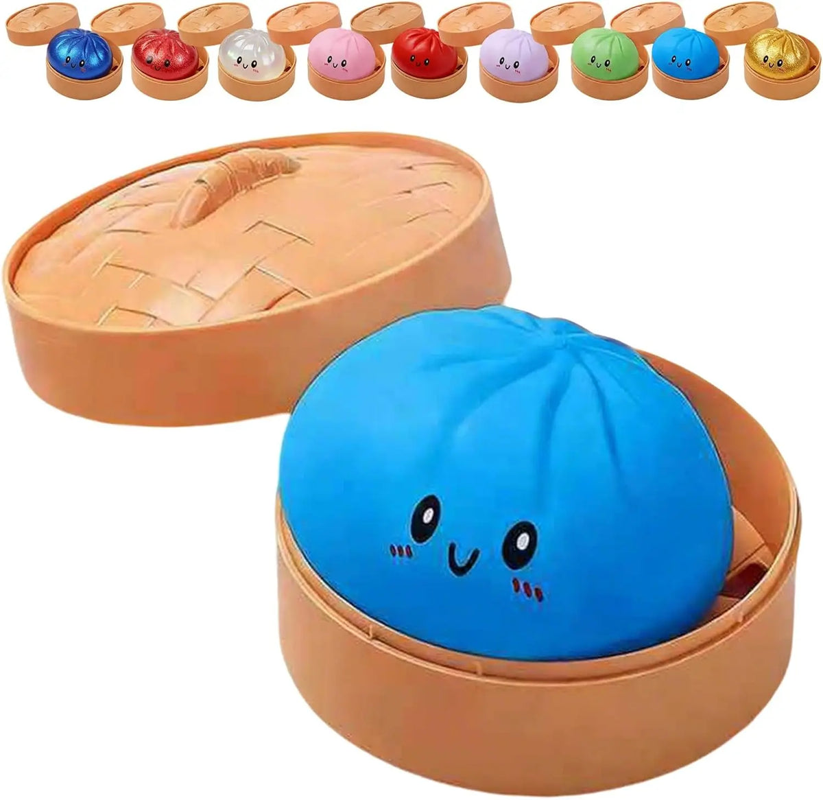 Glitter Dumpling Squishy Stress Relief Toy