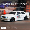 M3 GT500 1/24 RC Drift Car 4WD 2.4G High-Speed Remote Control Car