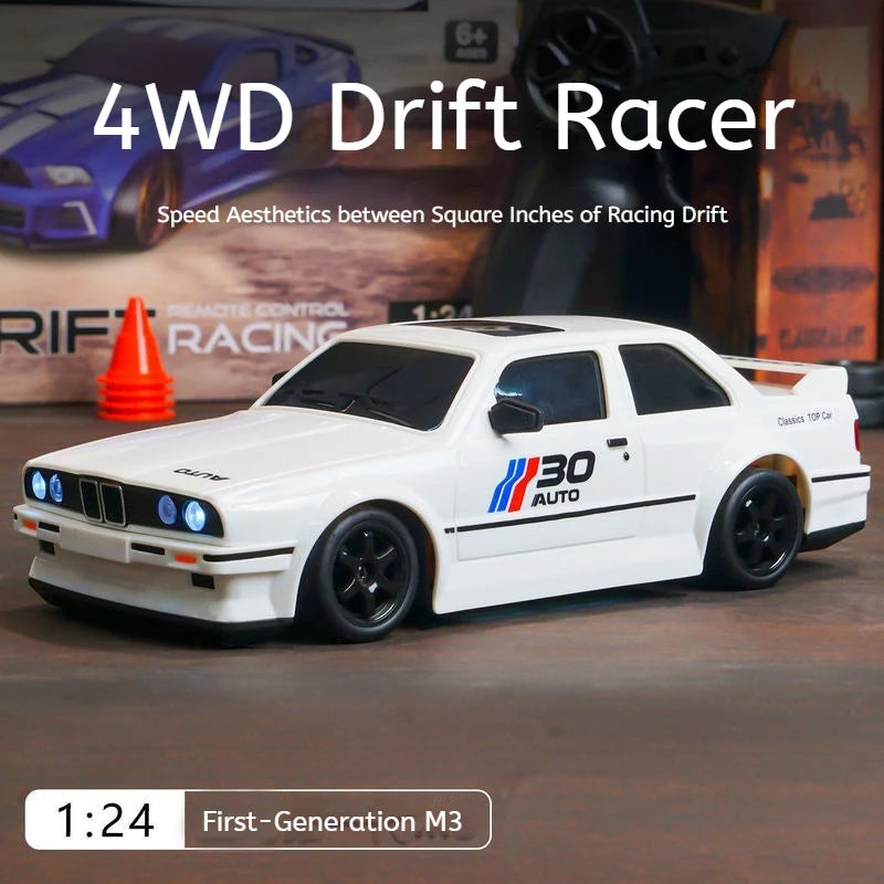 M3 GT500 1/24 RC Drift Car 4WD 2.4G High-Speed Remote Control Car