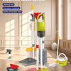 Kids' Pretend Play Cleaning Set with Vacuum & Dustpan