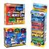 Pull-Back Mini Bus Toy with Openable Doors