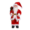 A 30cm Christmas Santa Claus figurine with a red suit, white beard, and hat for holiday decor.