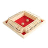 Classic Wooden Shut the Box Dice Game for Family Fun