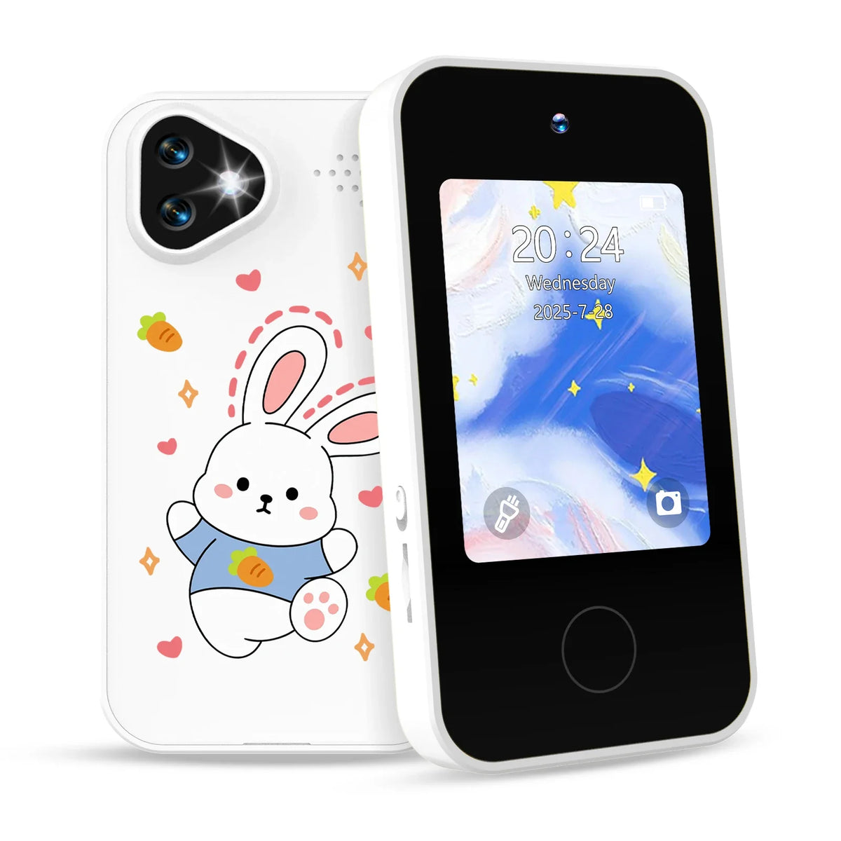 Kids Smart Phone Toy with Dual Cameras and Educational Games