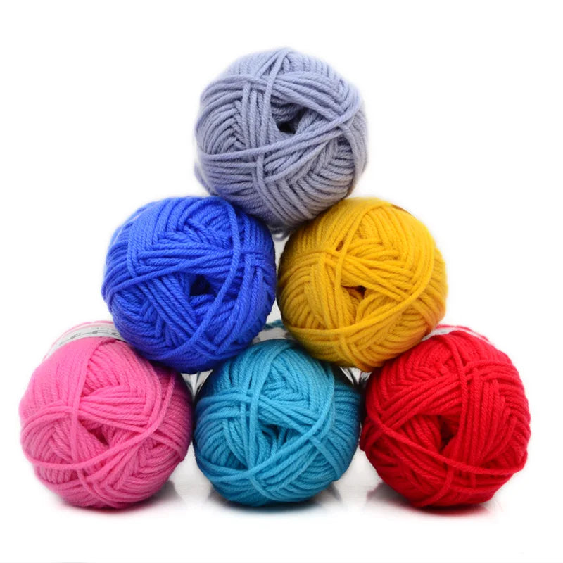 Milk Cotton Chenille Yarn for Soft Baby Knitting & Crochet