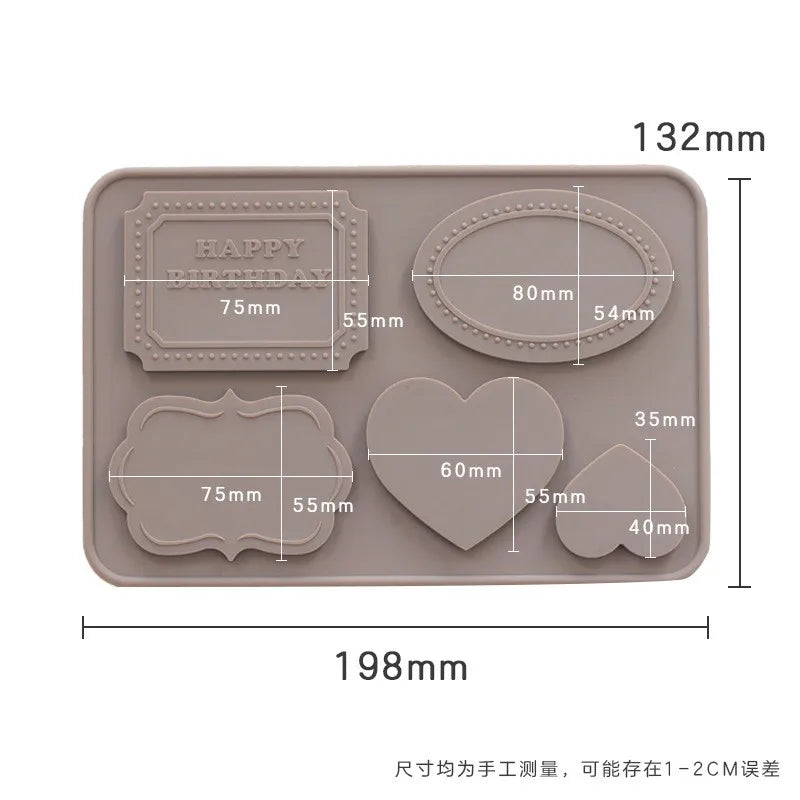 Flexible Silicone Flower Mold for Baking & Desserts