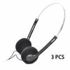 Retro 3.5mm Wired Earphones with Memory Foam Pads
