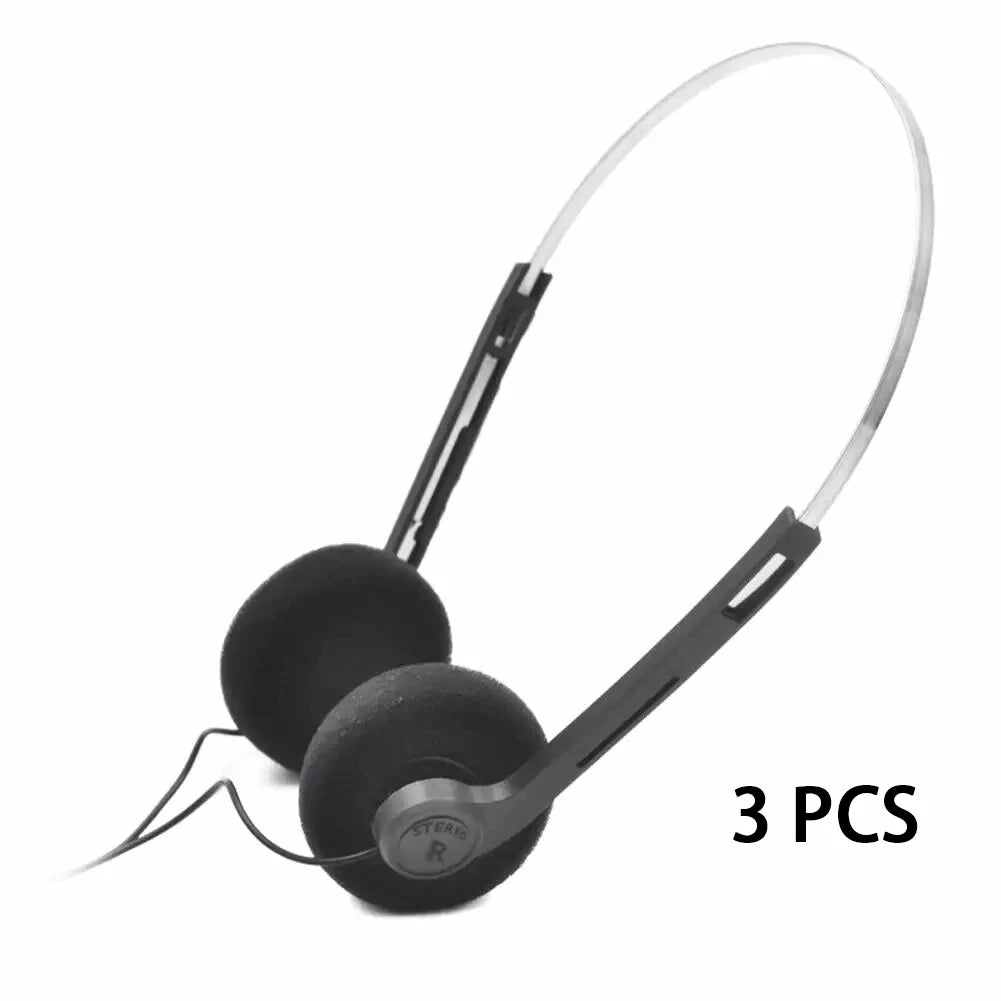 Retro 3.5mm Wired Earphones with Memory Foam Pads