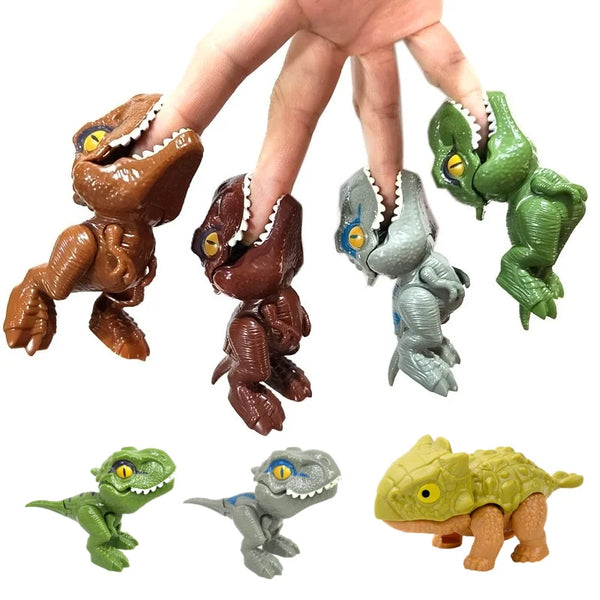 Finger Biting Dinosaur Toys – Interactive Jurassic Dino Playset for Kids