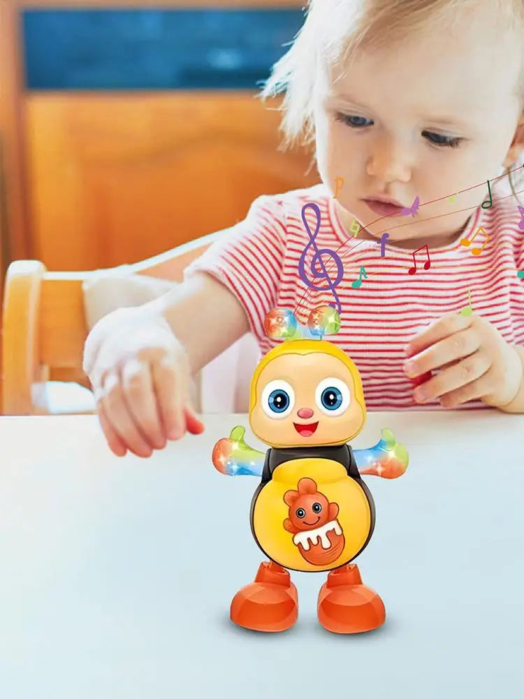 Musical Dancing Bee Toy with Lights