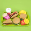 Pretend Play Hamburger & Food Toy Set