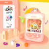 Mini Claw Machine Toy with Lights and Music for Kids
