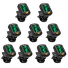 Rotatable Clip-On Tuner with LCD Display for Guitar, Bass, Ukulele & More