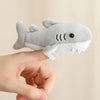 Adorable Mini Plush Finger Puppet Set – Parrot, Peacock, Shark & Octopus