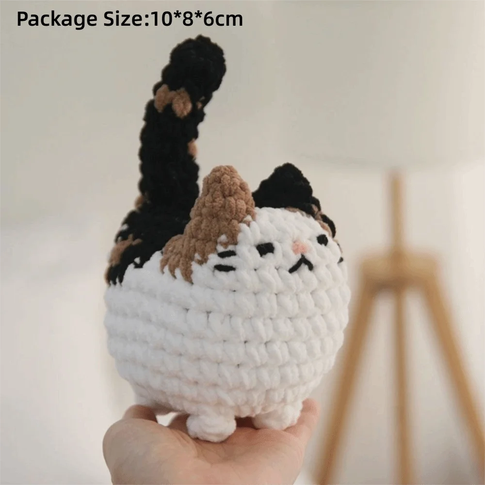 DIY Crochet Cat Kit for Beginners – Complete Craft Set