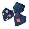 Soft Cotton Baby Bibs (3-Pack) with Cartoon Prints