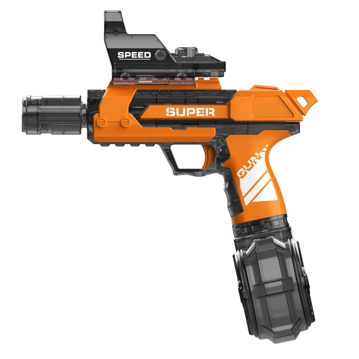 Electric Water Gun with Long-Range Shooting and Light Effects