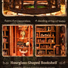 DIY Wooden Book Nook Kit — Miniature Dollhouse 3D Puzzle Bookend
