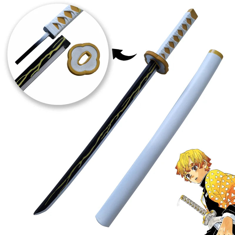 Demon Slayer Katana Cosplay Sword – Orange Rengoku & Kochou Kanae Style