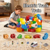 Electric 3D Track Building Set with Rechargeable Train