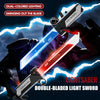 2-in-1 Lightsaber Toy with Twin Red & Blue Blades