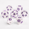 Metal Polyhedral Dice Set for Tabletop RPGs