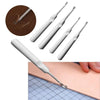 4-Piece Leather Edge Skiving and Grooving Tool Set
