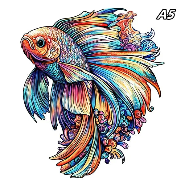 Wooden Animal Jigsaw Puzzle for Kids and Adults