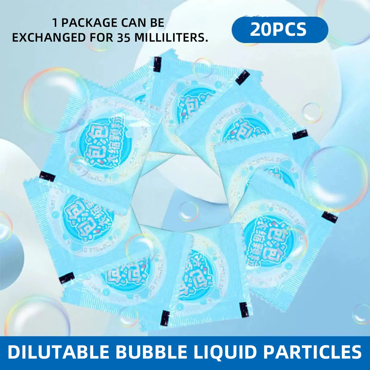 Automatic Bubble Gun with Rocket Launcher