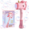 Unicorn Bubble Blower with LED Lights