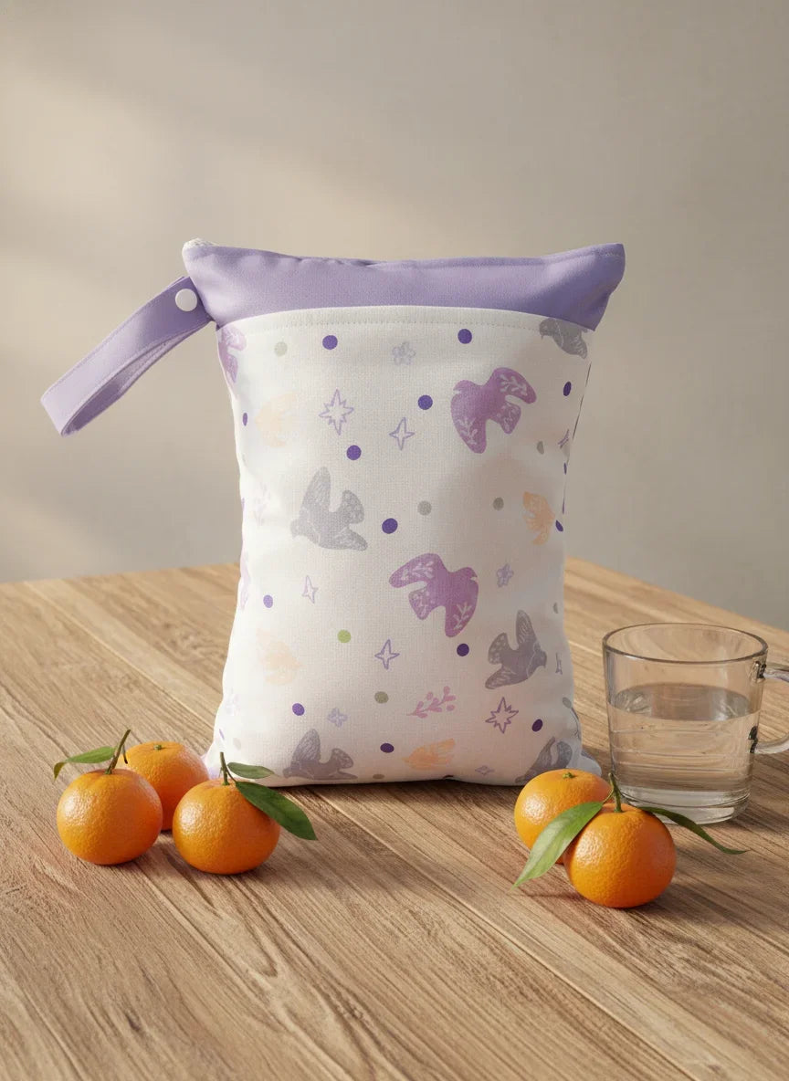 Waterproof Wet & Dry Bag for Swimwear, Diapers, and Gym Gear