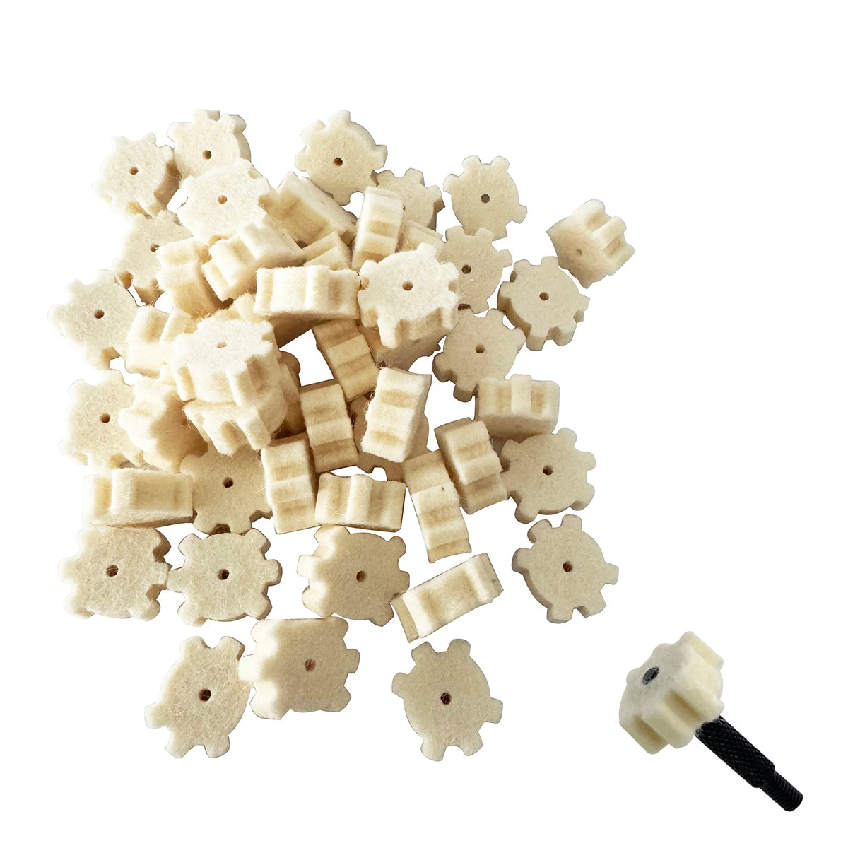 Chamber Cleaning Pads with Adapter Brush Kit — .223 / 5.56mm & .30 / 7.62mm