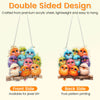 Double sided design of animal-shaped acrylic pendants for jewel DIY and pure pattern printing