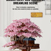 DIY Sakura Cherry Blossom Treehouse Building Kit with Warm Lights