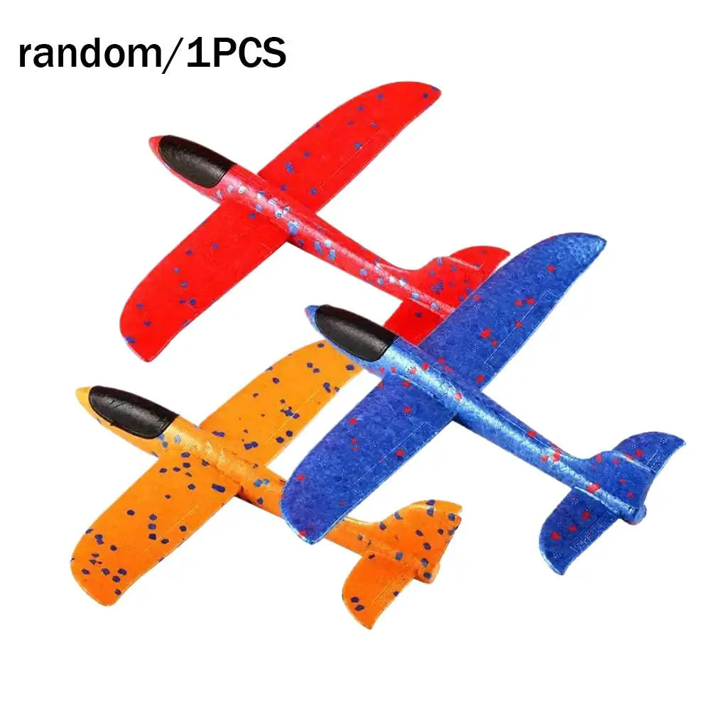 Foam Glider Plane Launcher Toy for Outdoor Play