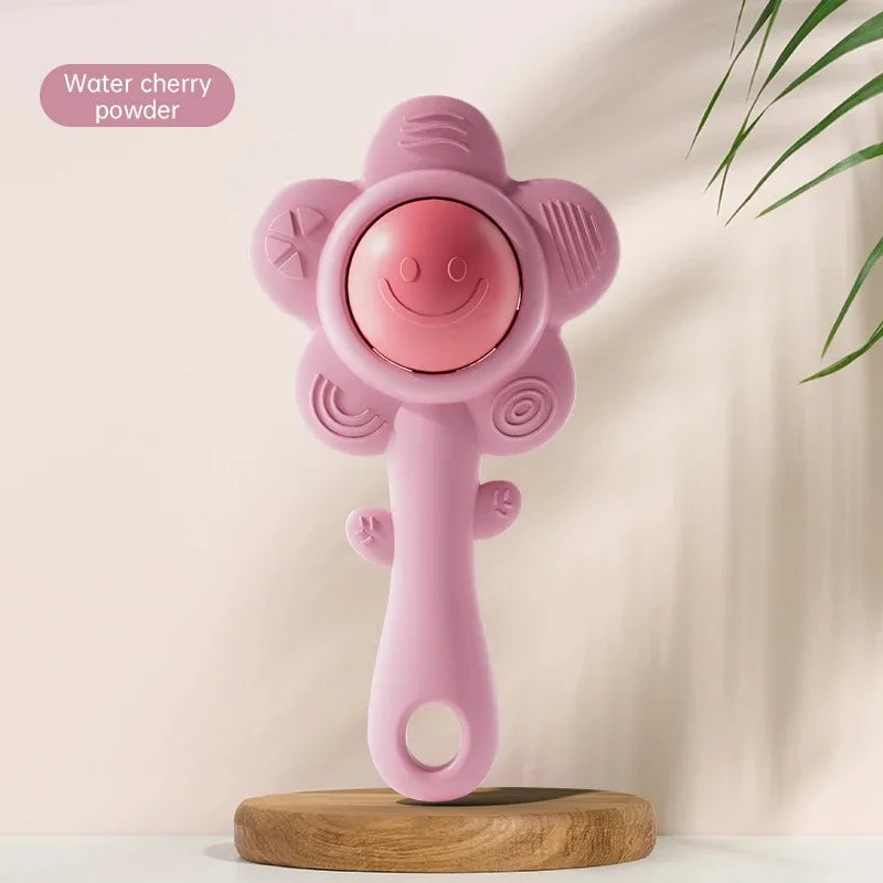 Cute Animal Baby Rattles & Grasping Ball – Sensory Toy for Early Learning