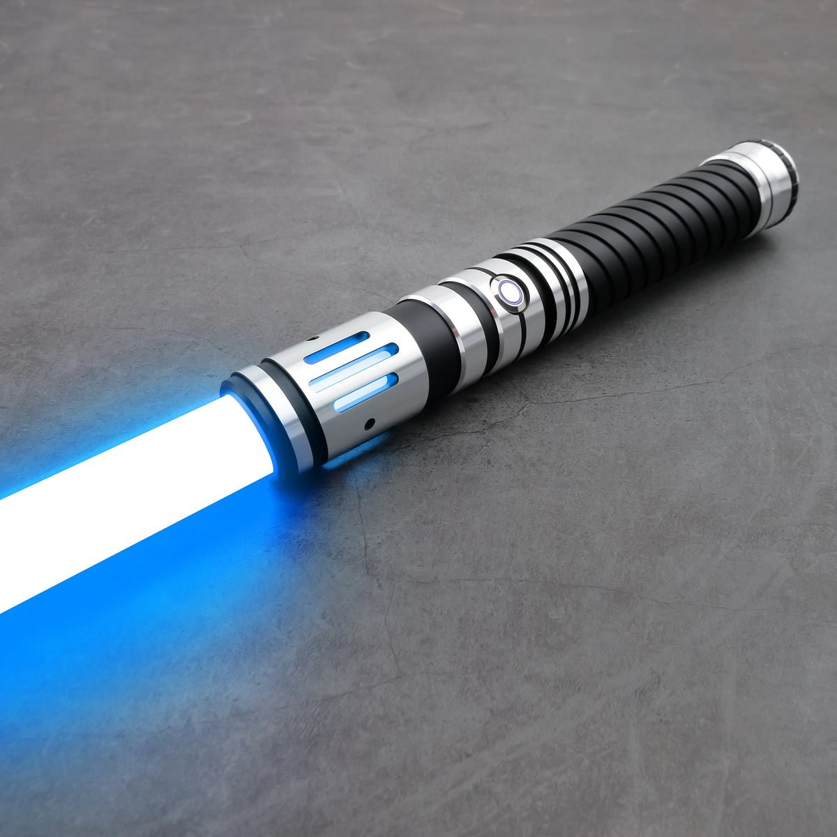 Premium Metal Lightsaber with Smooth Swing and 16 Sound Effects
