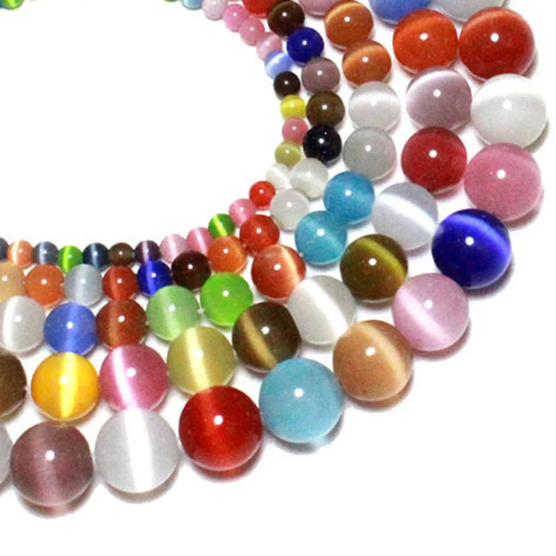 Natural Stone Beads for Jewelry Making - Lava, Tiger Eye, Agate & More