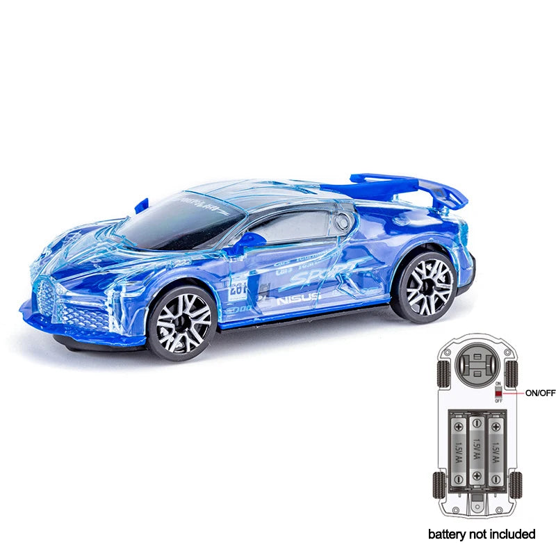 Police Car Toy with Lights, Sounds & Inertial Motion