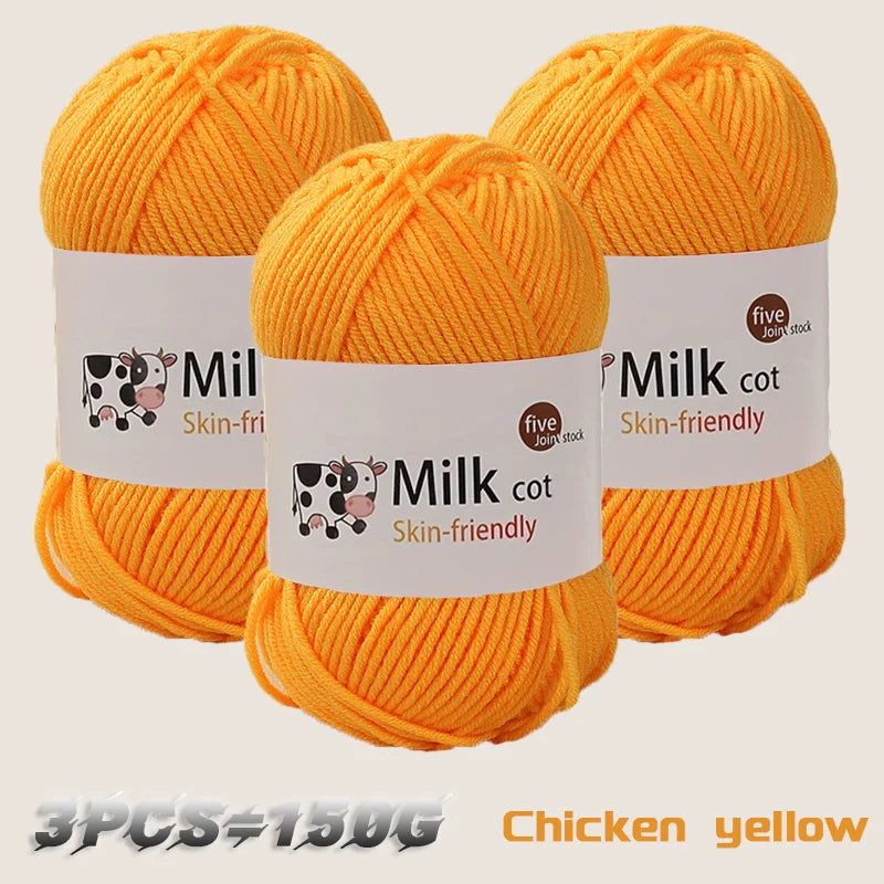 Soft Acrylic Yarn Ball – Medium Weight for Knitting & Crochet