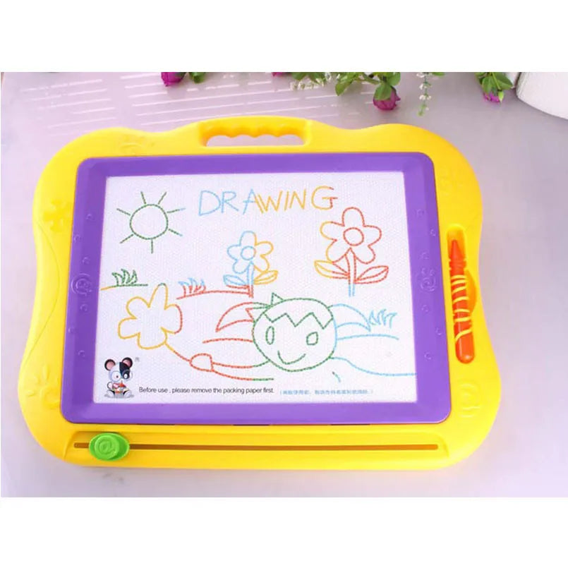 Large Magnetic Drawing Board for Kids with Pen
