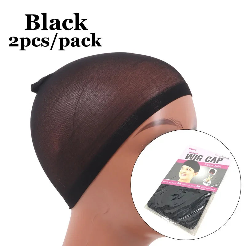 Wig Cap Set with Hair Net and Compression Cap