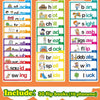 A set of 30 phonics flip books and sight word flash cards for early readers featuring various letters and words.