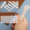 Plastic Bone Folder and Creaser Set for Paper & Leather Crafting