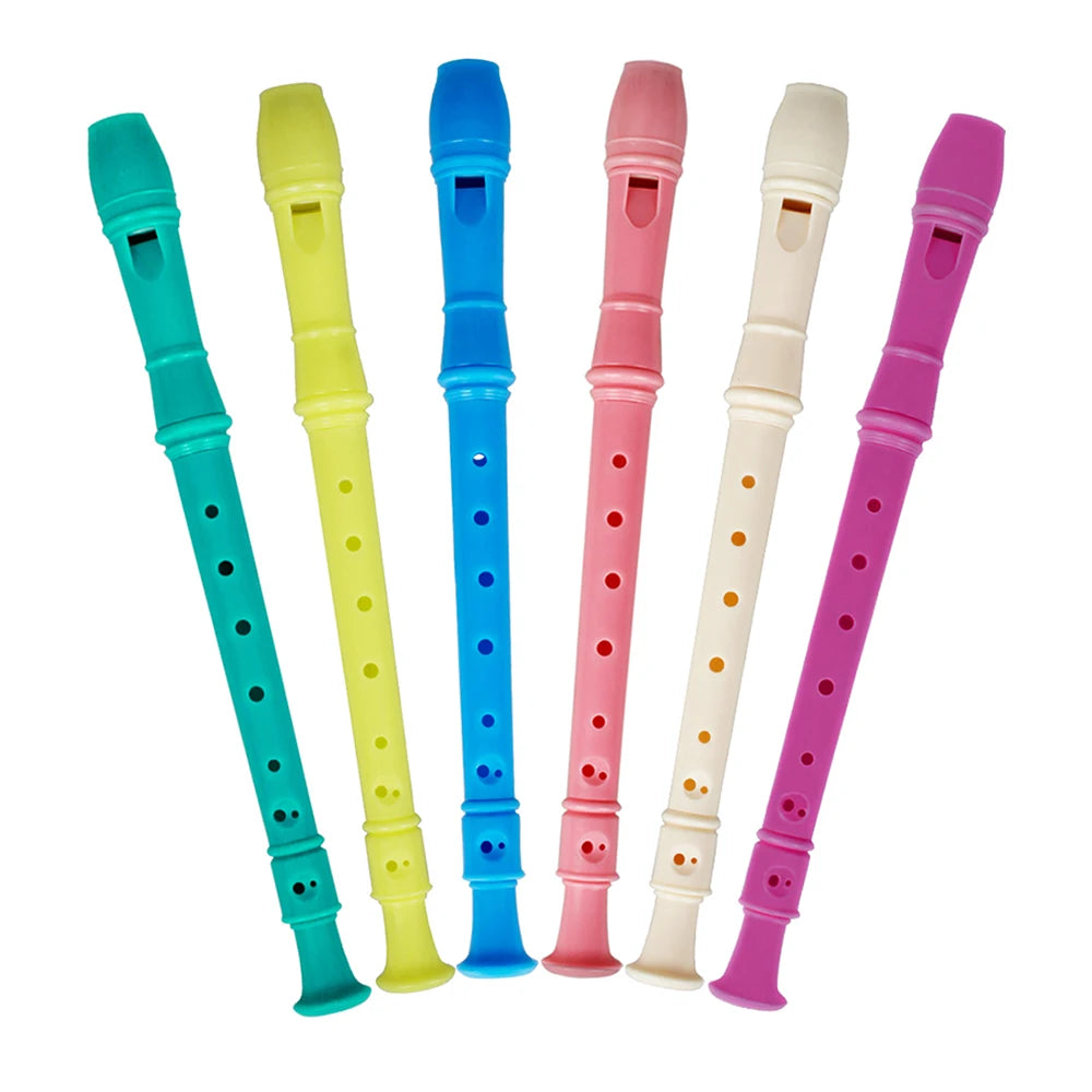 ABS Clarinet for Kids – 8-Hole Vertical Flute with Cleaning Stick
