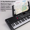 61-Key Portable Electronic Keyboard for Kids with Teaching Features